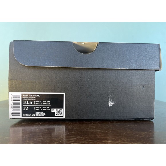Nike KD 14 TB Promo Midnight Navy Basketball Shoes Men's Size 10.5 DM5040-402 - Picture 11 of 11